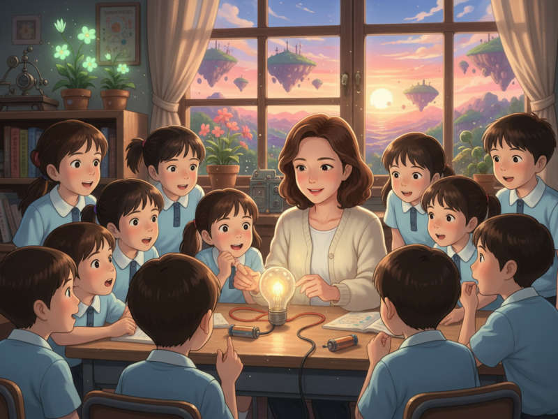 6_과학에 흥미를 느끼기 시작한 초등학생들